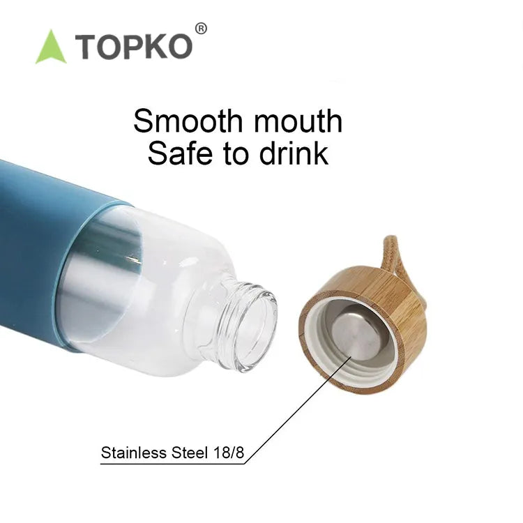 Glass Water Bottle