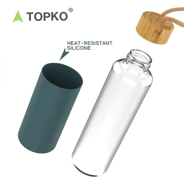 Glass Water Bottle