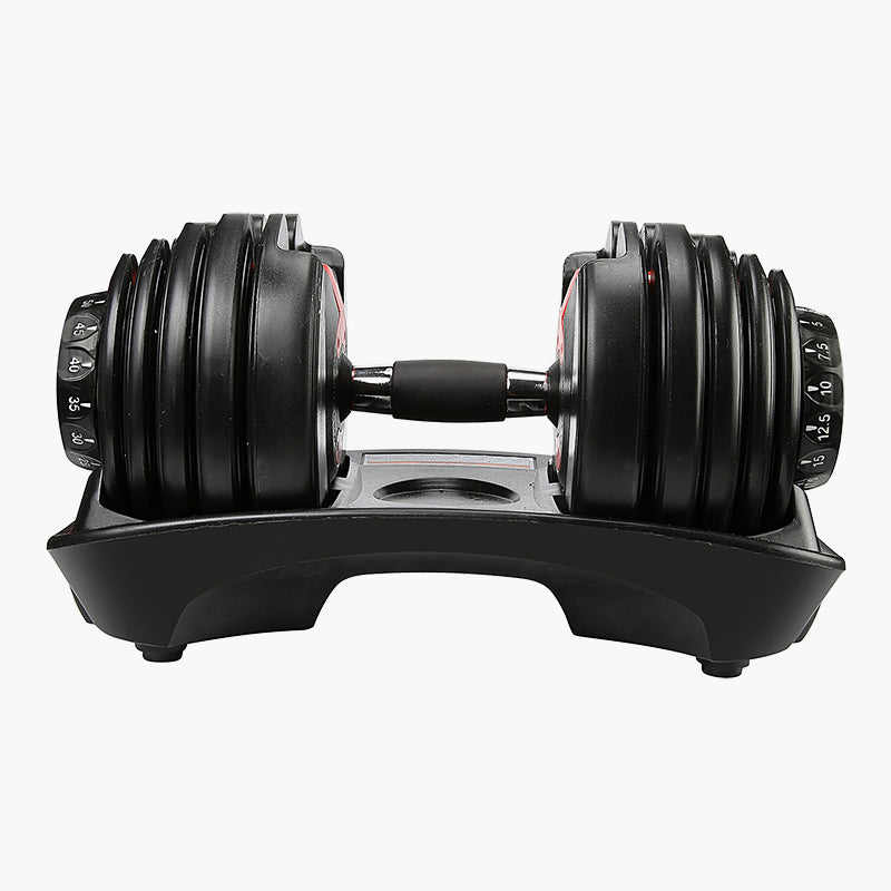 TOPKO 52.5LB Weights Gym Fitness Training Adjustable Dumbbell Set