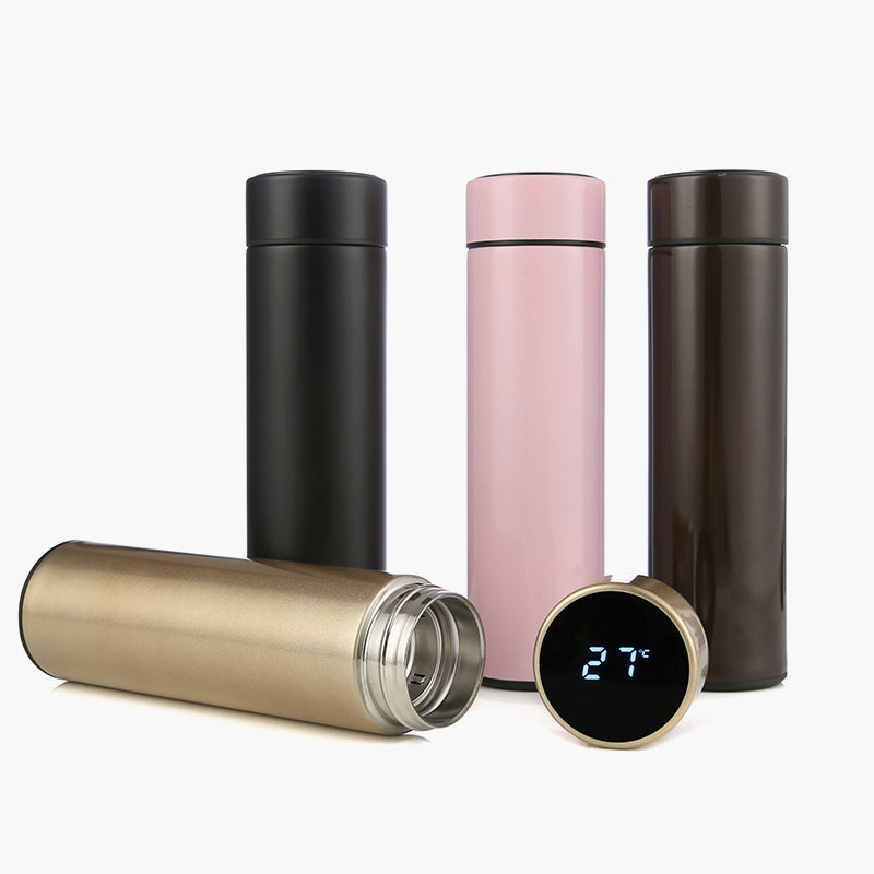 Smart Water Bottle Stainless Steel Water Bottle LED