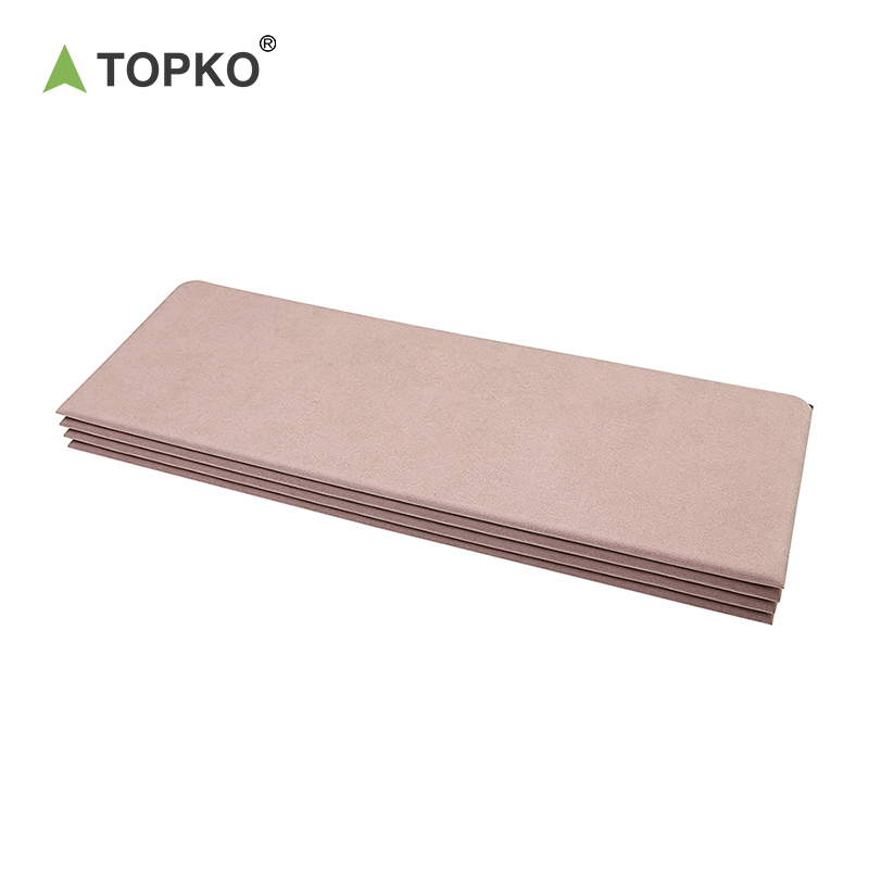 New Premium POE & Tech Fabric 8 - Fold Foldable Yoga Mat