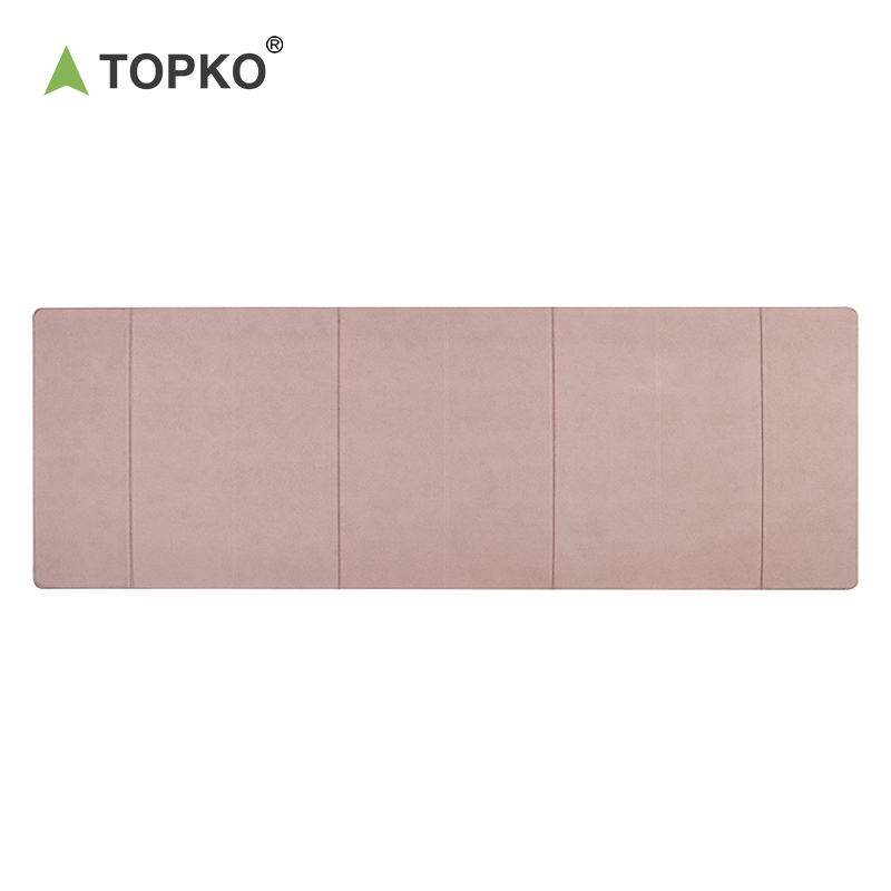 New Premium POE & Tech Fabric 8 - Fold Foldable Yoga Mat