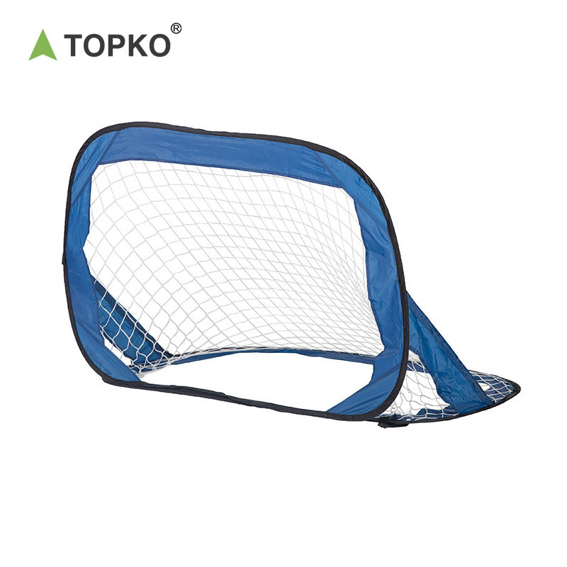 Portable foldable storage football goal