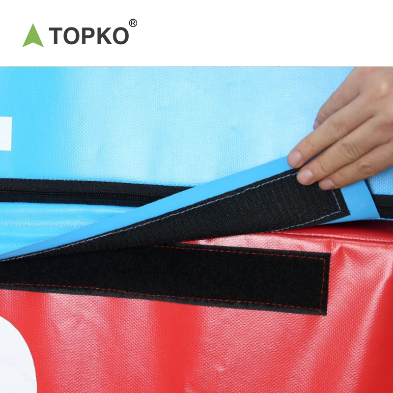 TOPKO Adjustable Plyometric Jumping Box Exercise Jumping Trainer