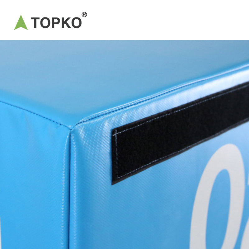 TOPKO Adjustable Plyometric Jumping Box Exercise Jumping Trainer