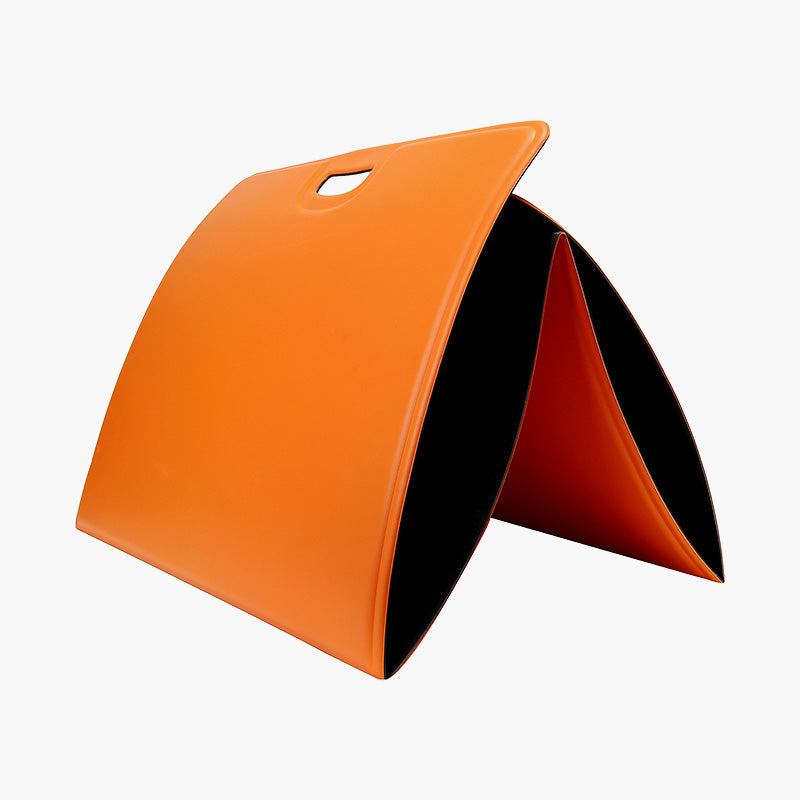 TOPKO Premium PU Leather & TPE Portable Folding Yoga Mat