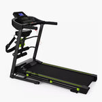 0.6HP Home Treadmill with LCD Blue Backlit Display and Manual Incline