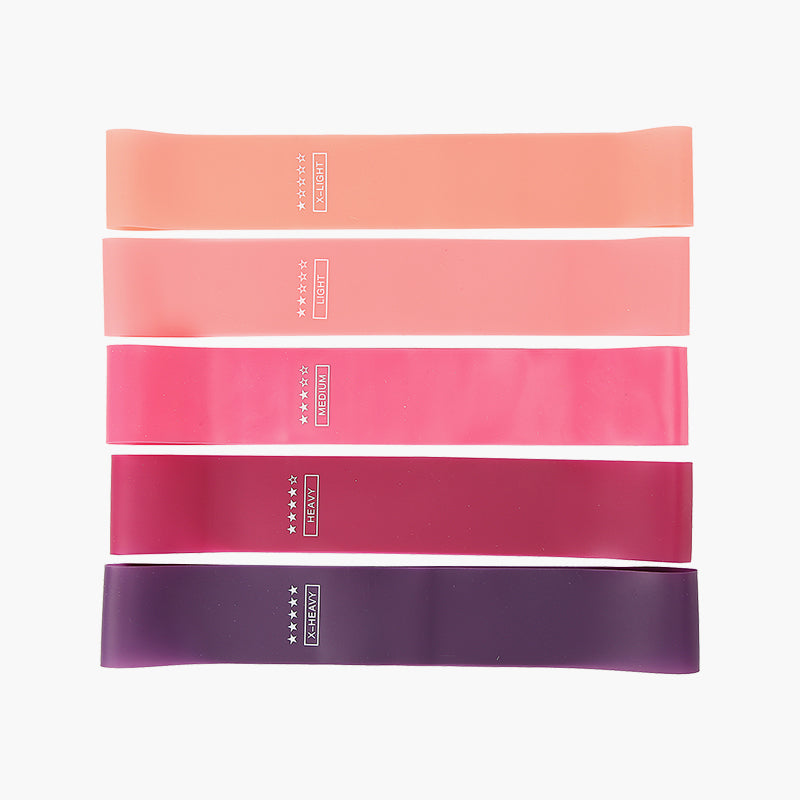 TOPKO Silicone Resistance Bands Set