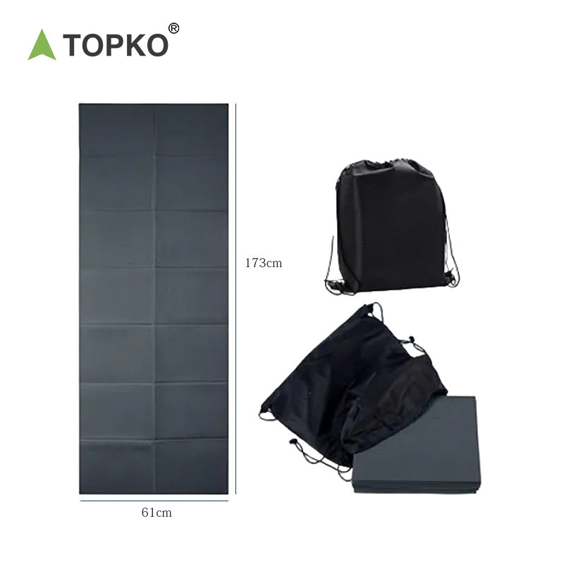 PVC Folding Yoga Mat