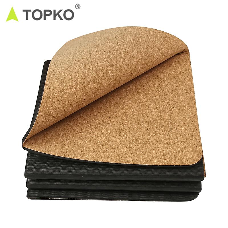 Foldable Cork TPE Yoga Mat