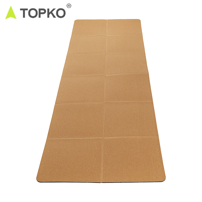 Foldable Cork TPE Yoga Mat
