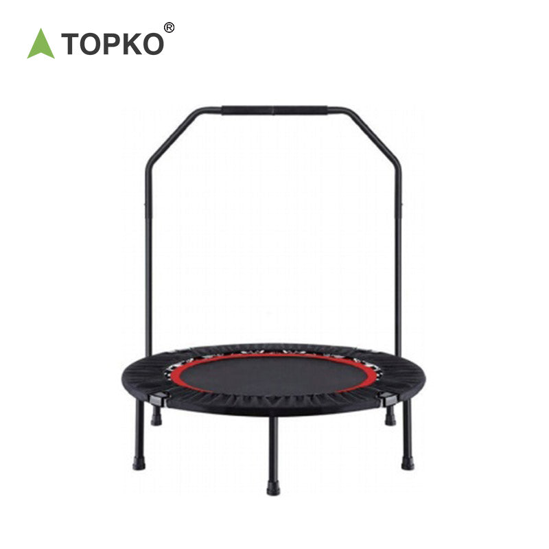 Trampoline with Handle Bar