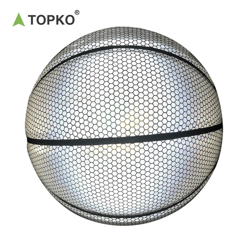 glowing basketball