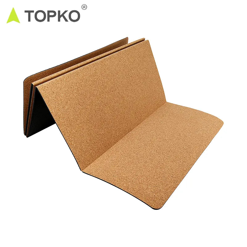 Cork TPE folding Yoga mat