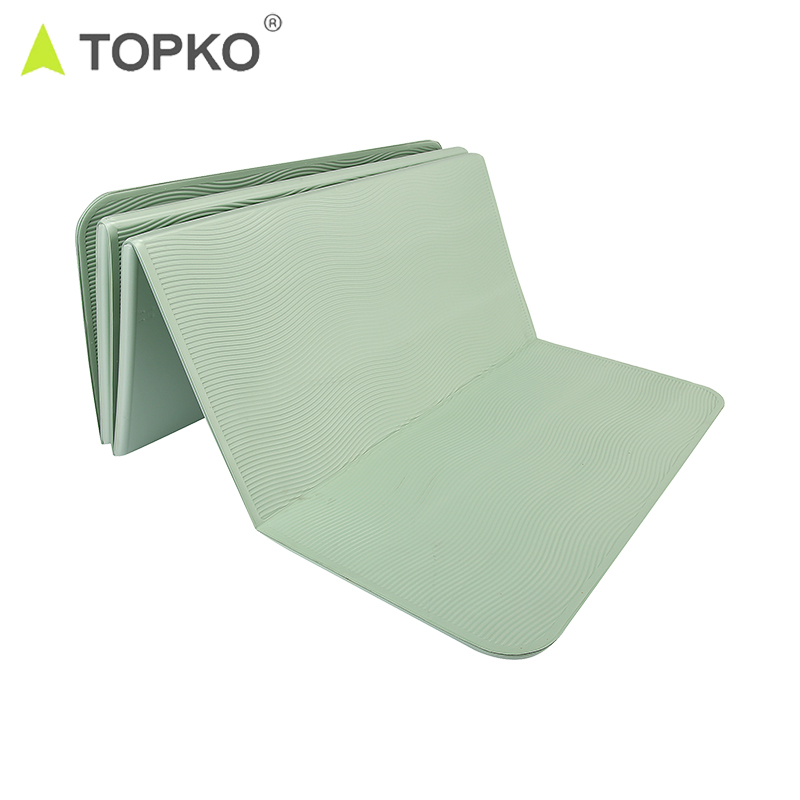 Popular Portable 6 - Fold Folding TPE Yoga Mat