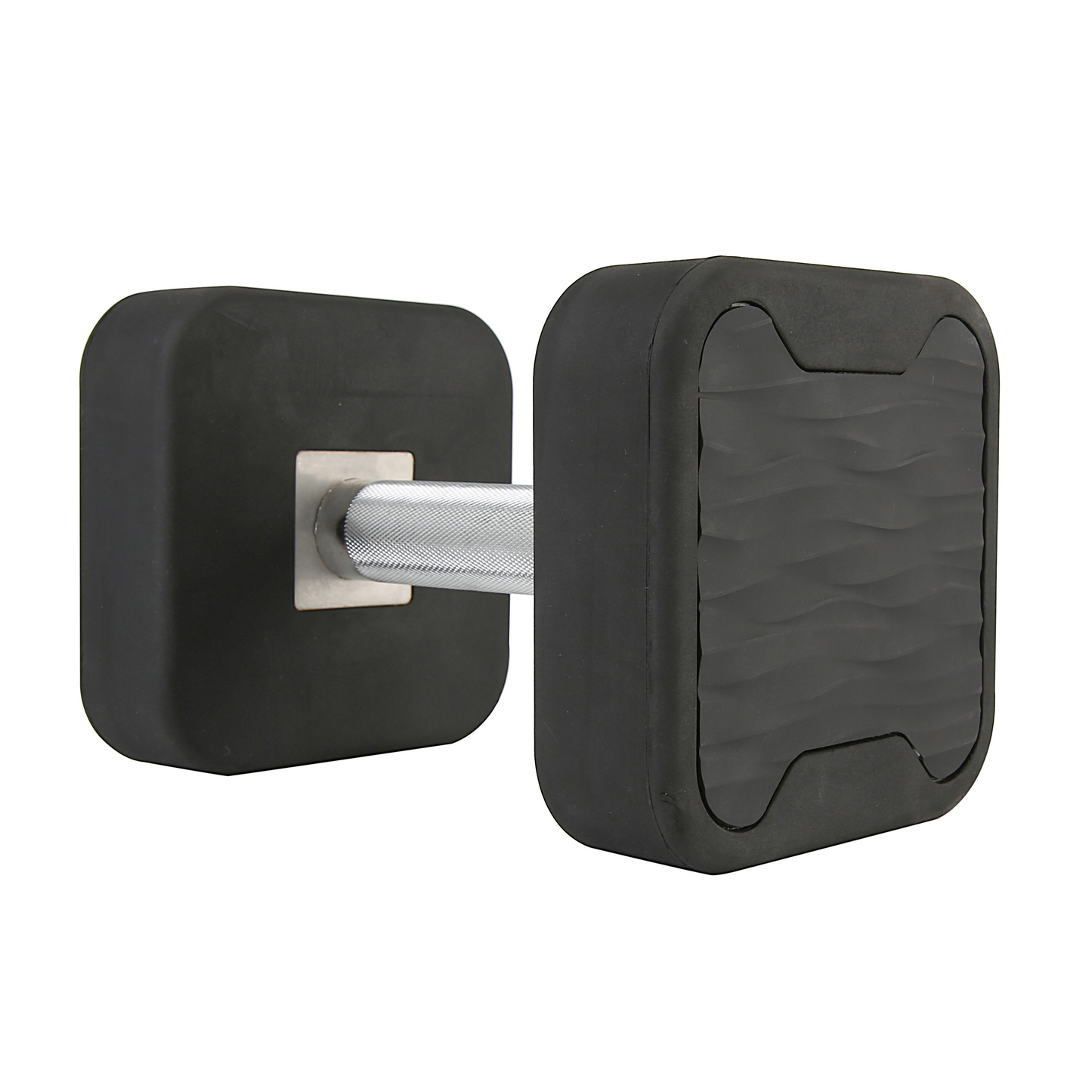 TOPKO Square Dumbbell Set with Anti-Slip Steel Handle