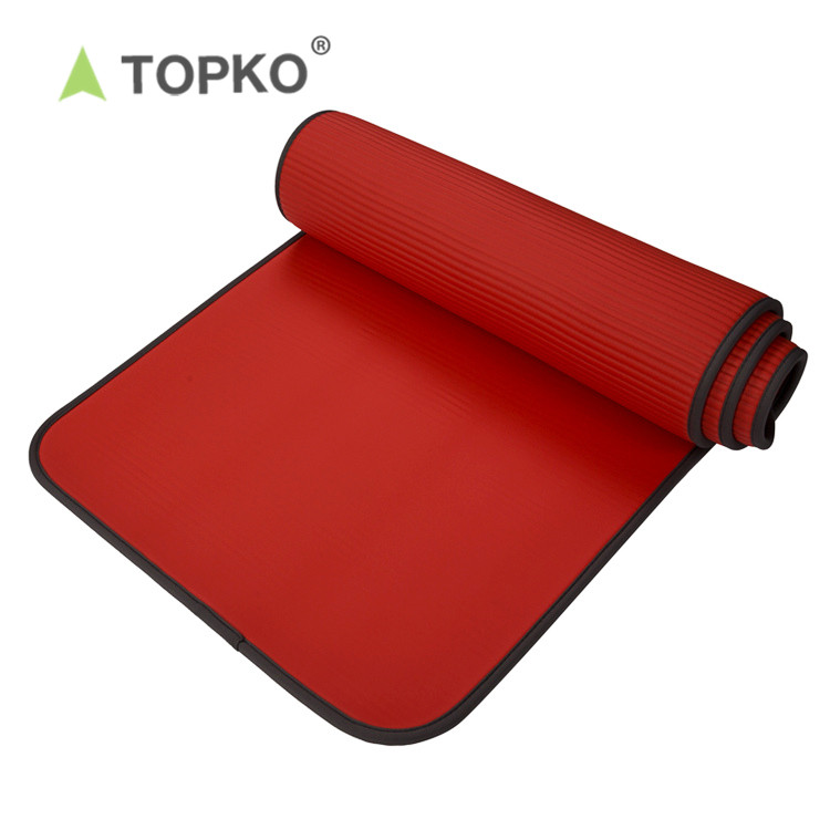 TOPKO NBR Yoga Mat Non Slip Eco Friendly Mats