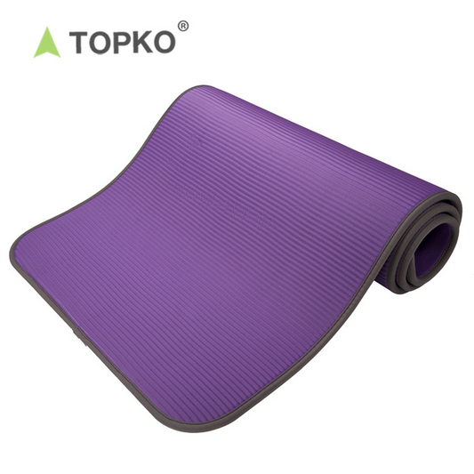 TOPKO NBR Yoga Mat Non Slip Eco Friendly Mats