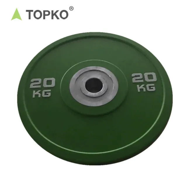 Rubber Bumper Plate with Steel Hub