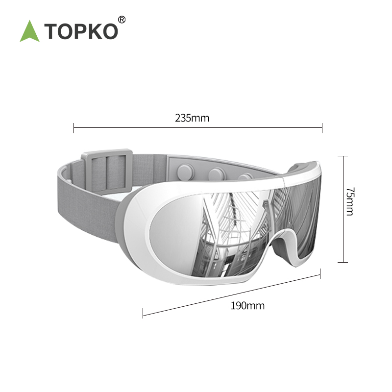TOPKO Head and Eye Massage Machine with Bluetooth Music