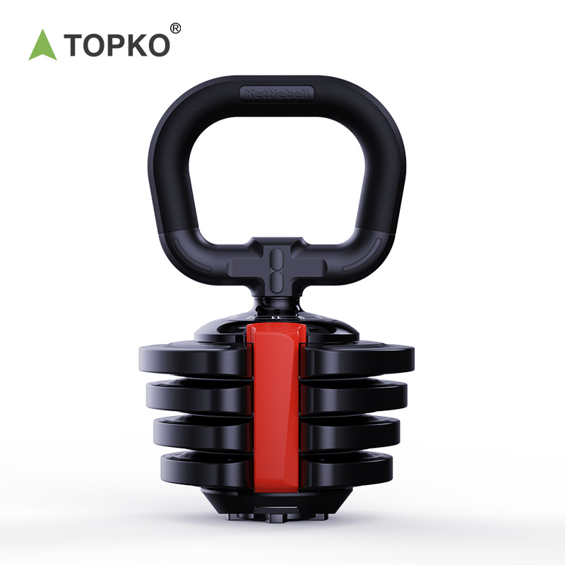 TOPKO 6 in 1 Adjustable Dumbbells Set