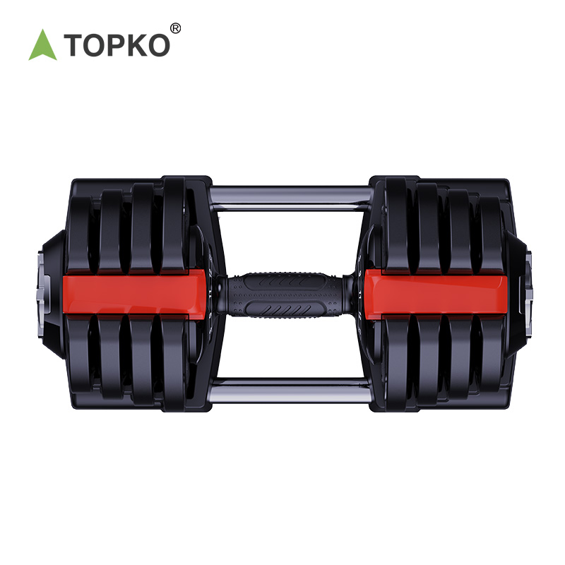 TOPKO 6 in 1 Adjustable Dumbbells Set