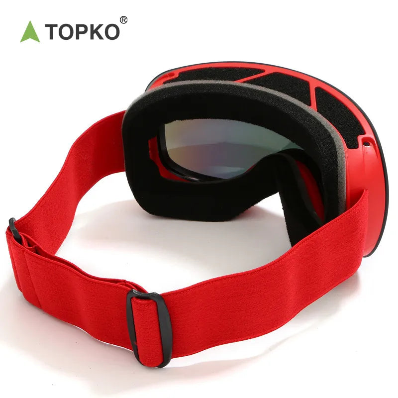 Double-layer anti-fogging Ski goggles
