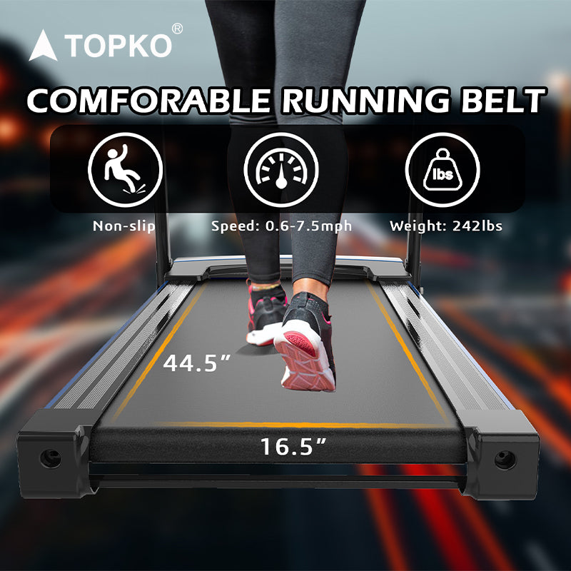 Electric Treadmill with LCD Display and Cylinder Fold Design