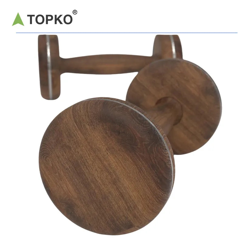 Oak Wooden Dumbbells