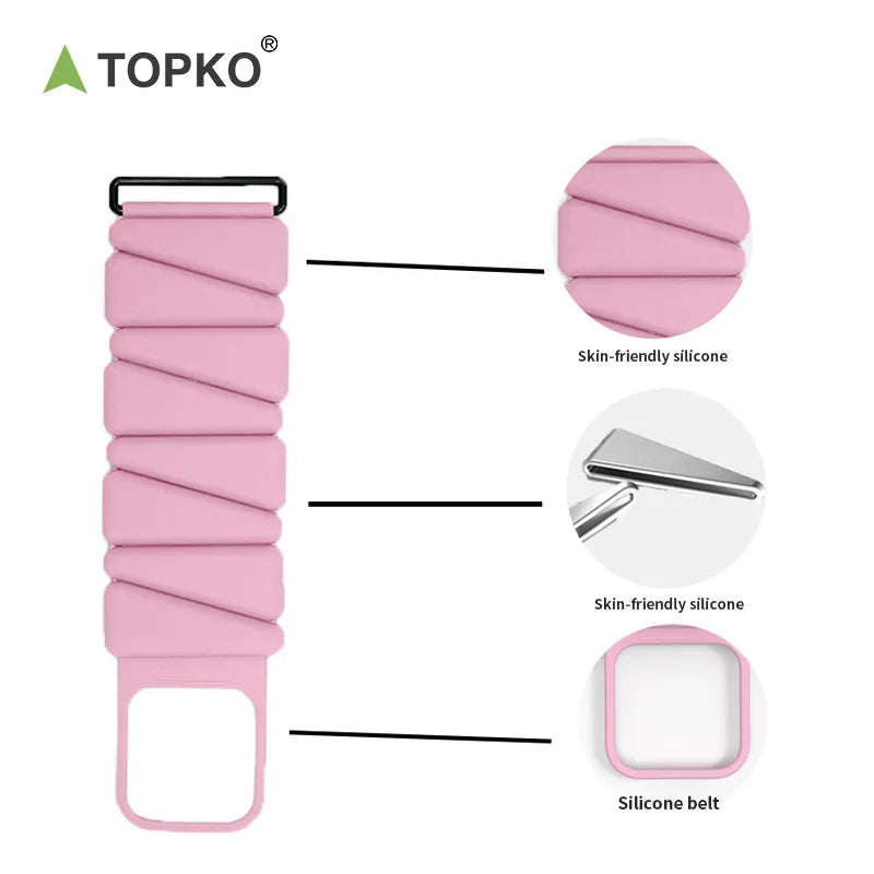 Triangular Silicone Wrist Weights