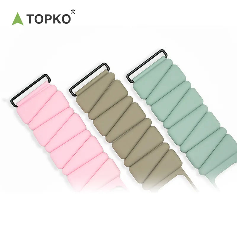 Triangular Silicone Wrist Weights