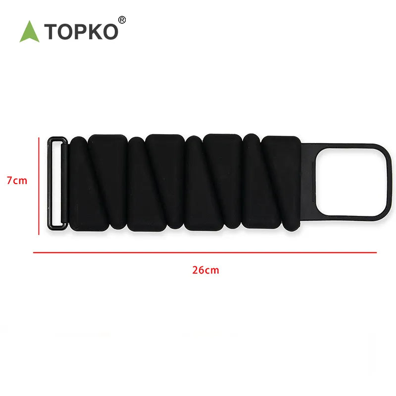 Triangular Silicone Wrist Weights