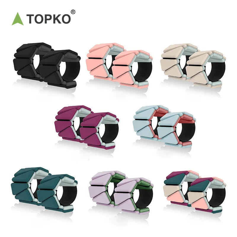 Two-tone Silicone Wrist Weights