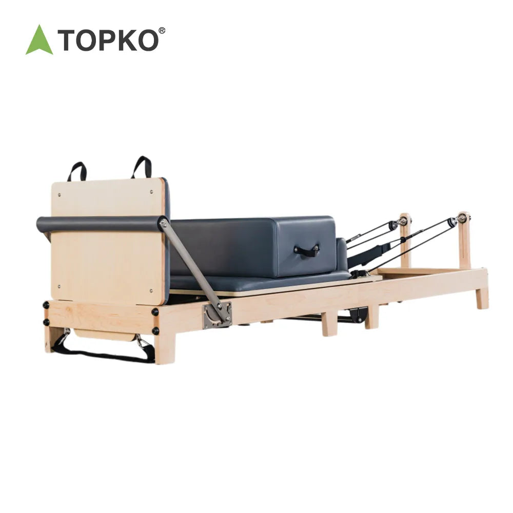 Maple wood folding Pilates Reformer
