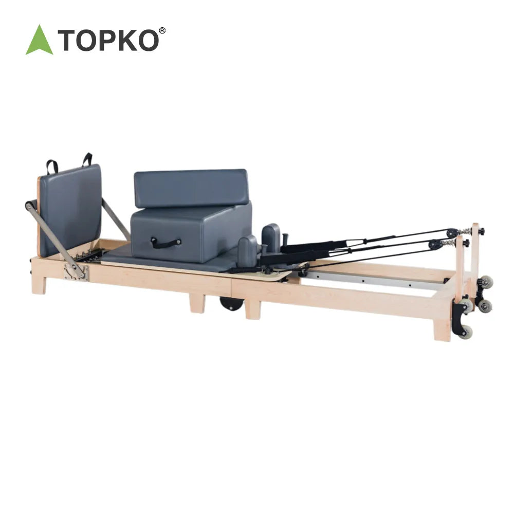 Maple wood folding Pilates Reformer