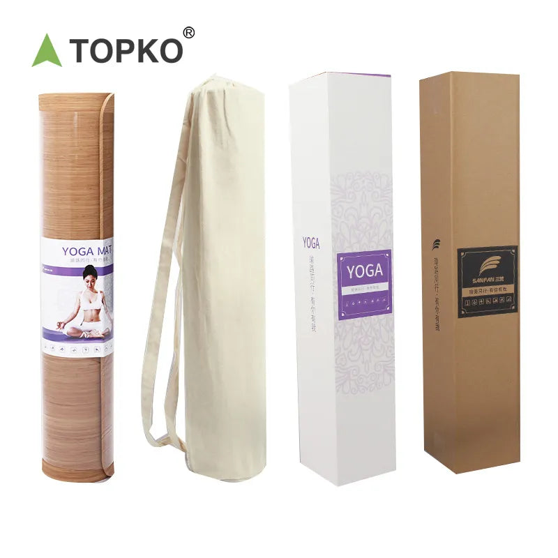 Wood Grain Luxury Yoga Mat