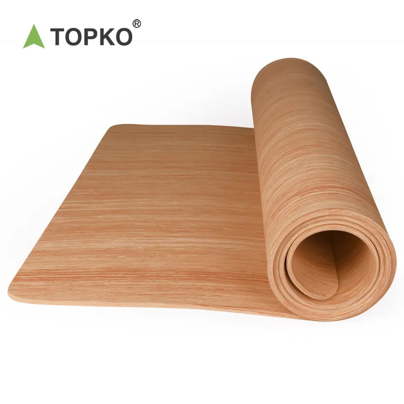 Wood Grain Luxury Yoga Mat