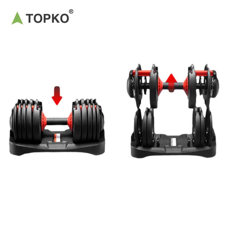 TOPKO Adjustable Dumbbell Set