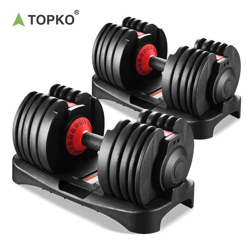 TOPKO Adjustable Dumbbell Set