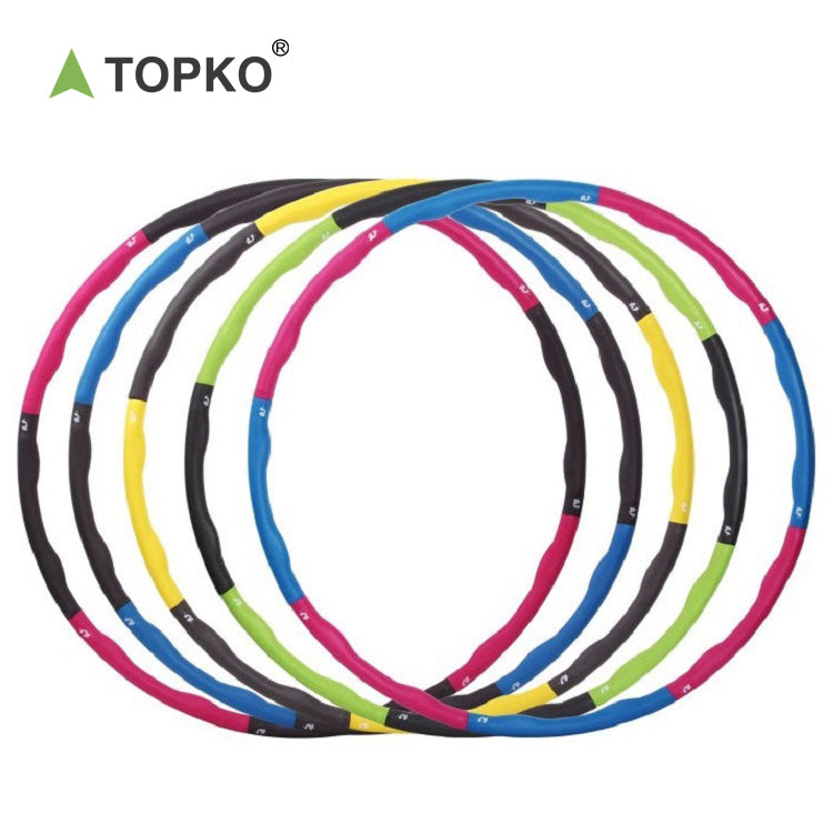 Adjustable hula-hoops wave shape