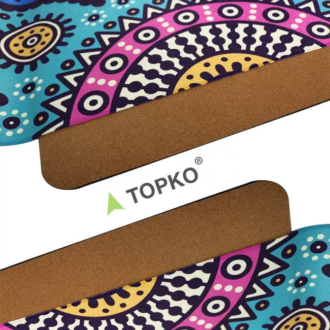 No Silicone Dot Digital Printing Ant Cloth Yoga Towel