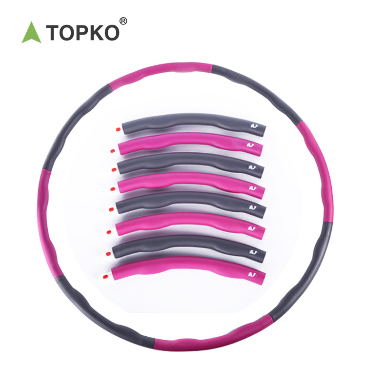 Adjustable hula-hoops wave shape