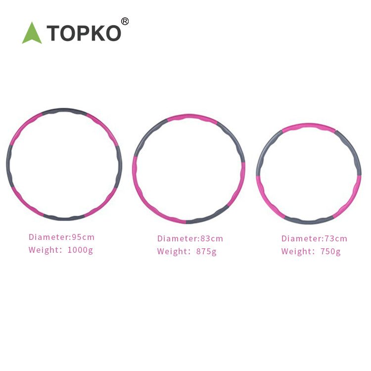 Adjustable hula-hoops wave shape