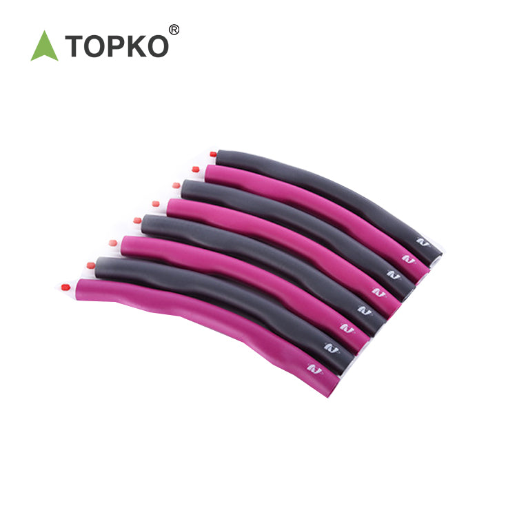 Adjustable hula-hoops wave shape