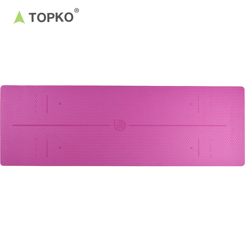 Yoga Mat Eco Friendly TPE Non Slip Yoga Mats