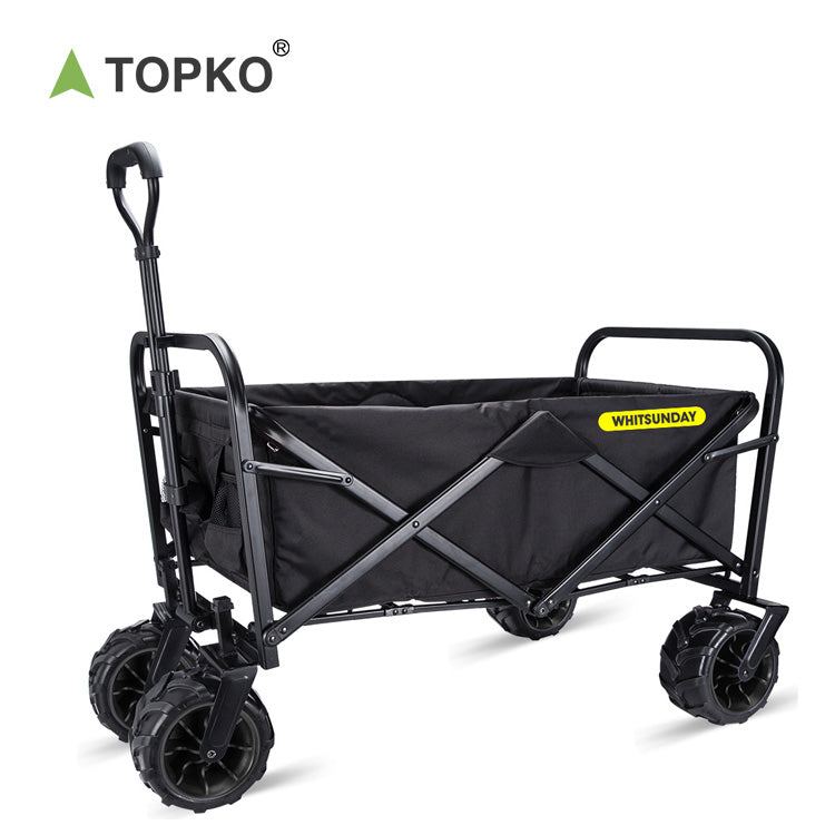 Heavy Duty Foldable Outdoor Utility Four-Wheeler