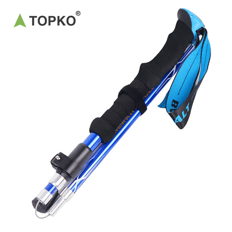 Carbon Aluminum Alloy Five-Section Combined Telescopic Trekking Pole