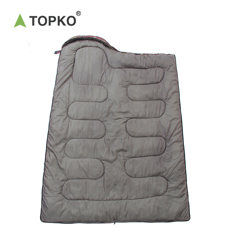 Warm And Durable Camouflage Sleeping Bag