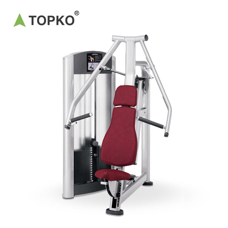 High Pull Back Low Pull Rowing Chest Press Bodybuilding Machine