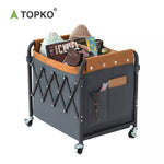 Foldable Four-Wheel Practical Outdoor Storage Box